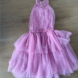 Tutu Du Monde Pink Tulle Dress (Backless)